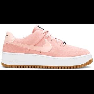 Pink Air Force 1 Low Sage ‘Coral StarDust”
